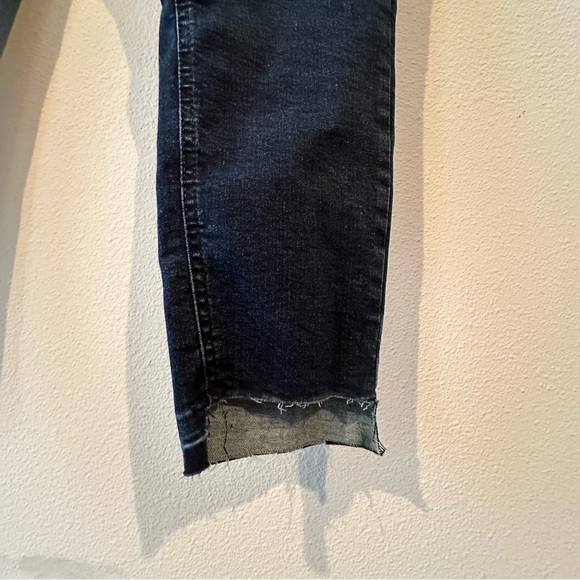 Topshop Moto Jamie Step Hem High Waist Ankle Grazer Slim Jeans - Picture 5 of 8